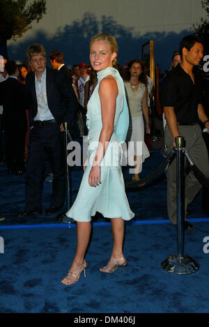 Le 8 août, 1902 - Los Angeles, Californie - BLUE CRUSH PREMIERE.AT UNIVERSAL AMPHITHEATRE À LOS ANGELES, CA.Kate Bosworth. BARRETT / 8-8-2002 FITZROY K25768FB (D)(Image Crédit : © Globe Photos/ZUMAPRESS.com) Banque D'Images