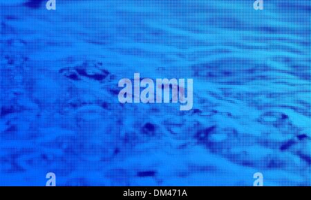 Vector background avec distorsion de points Illustration de Vecteur