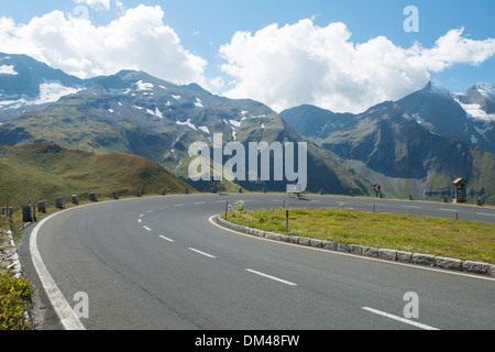 Pass-Strasse Grossglockner, Tyrol, Autriche, Banque D'Images