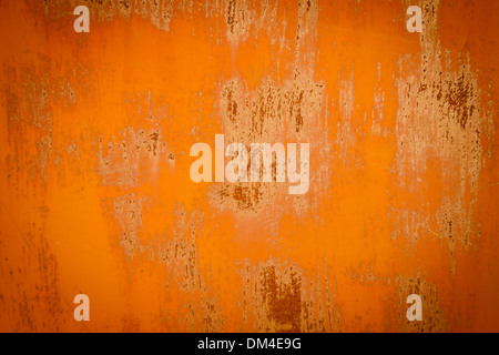 Rusty metal texture grunge background Banque D'Images