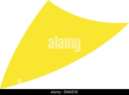 Résumé fond jaune Illustration de Vecteur