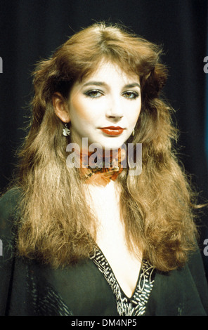 La chanteuse pop anglaise Kate Bush en 1978 Banque D'Images