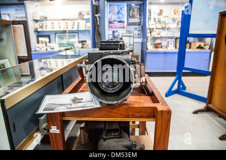 Caméras pour la photographie aérienne à l'Air Force Museum à Camarillo en Californie Banque D'Images