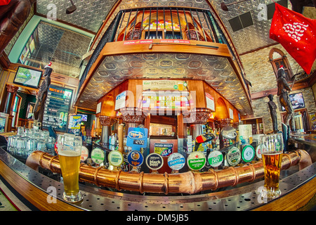 Le bar avant de la Touchez Inn, à Adelaide, Australie du Sud. Banque D'Images