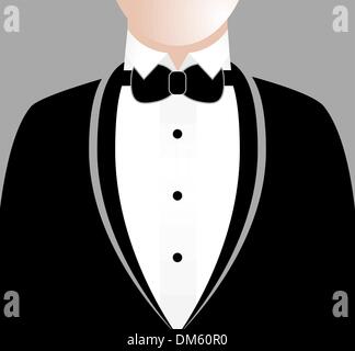 Homme en smoking Illustration de Vecteur