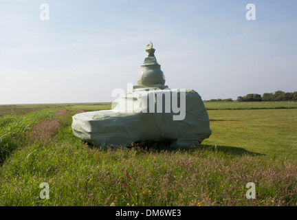 L'art d'Oerol Festival sur l'île néerlandaise de Terschelling Banque D'Images