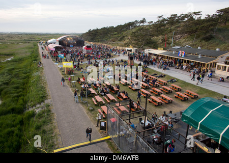 L'art d'Oerol Festival sur l'île néerlandaise de Terschelling Banque D'Images