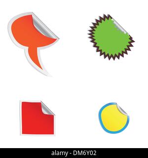 Tag Sticker Vector Illustration de Vecteur