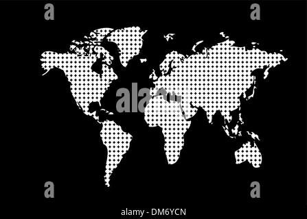 World map background Illustration de Vecteur