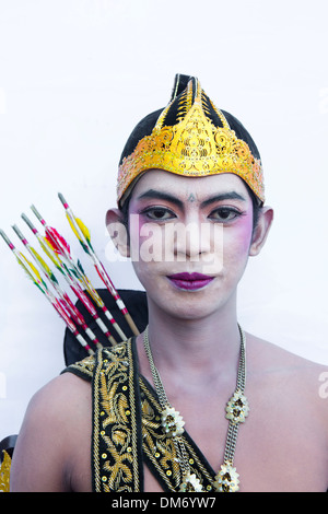 Thai danseur/acteur pour pièce de théâtre Banque D'Images
