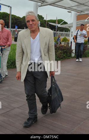 Abel Ferrara 69ème Festival du Film de Venise - Celebrity Sightings Venise Italie - 31.08.12 Banque D'Images