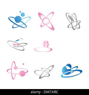 Ensemble d'éléments de conception Illustration de Vecteur