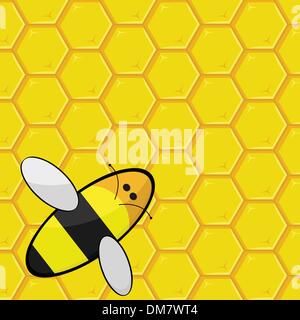 Nid d’abeille Illustration de Vecteur