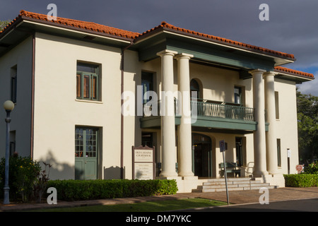 USA, Hawaii, Maui, palais de Lahaina Banque D'Images