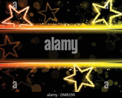 Glowing Background Illustration de Vecteur