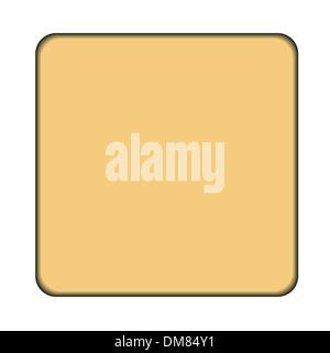 Medalion raisins sur jaune Illustration de Vecteur