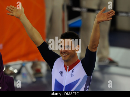 Mark Lee Colbourne Jeux Paralympiques de Londres 2012 - cyclisme sur piste - Vélodrome du parc Olympique Londres Angleterre - 30.08.12 Banque D'Images