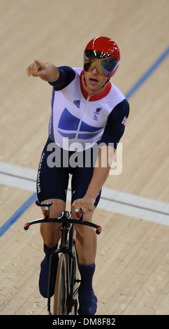 Mark Lee Colbourne Jeux Paralympiques de Londres 2012 - cyclisme sur piste - Vélodrome du parc Olympique Londres Angleterre - 30.08.12 Banque D'Images