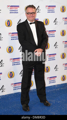 Londres, Royaume-Uni, 12 décembre 2013 Charlie Higson arrive au British Comedy Awards at Fountain Studios, Wembley, Londres Photo : Alamy/MRP Live News Banque D'Images