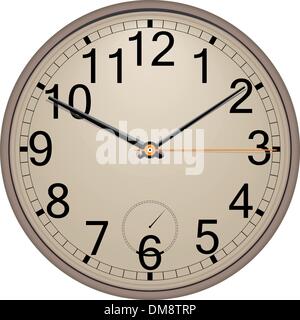 Horloge murale Illustration de Vecteur