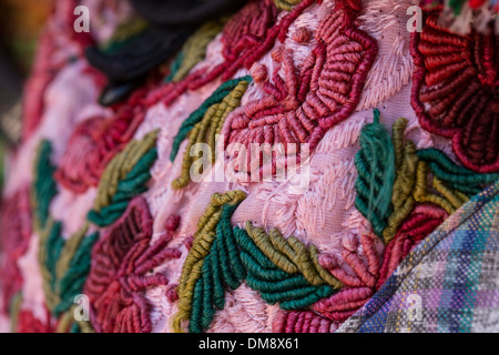 Tissu cousu main Banque D'Images