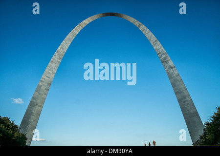 Gateway Arch dans le centre-ville de Saint Louis, Missouri Banque D'Images