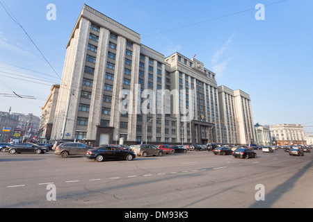 Construction de la Douma de la Fédération de Russie Banque D'Images