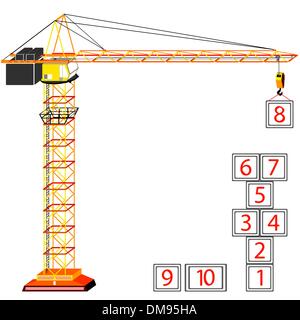 La marelle building Illustration de Vecteur