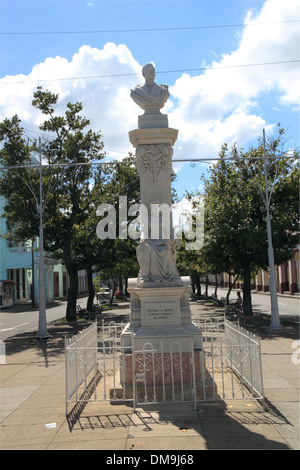 Ceferino A. Mendez memorial, Calle 37 (aka Prado), Cienfuegos, Cienfuegos province, à Cuba, mer des Caraïbes, l'Amérique centrale Banque D'Images
