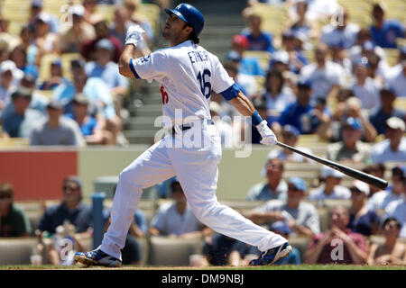 23 Août 2009 : action de jeu entre les Cubs de Chicago et Les Dodgers de Los Angeles au Dodger Stadium. Andre Ethier doubles off d'oursons starter Ryan Dempster. (Crédit Image : © Global/ZUMApress.com) Southcreek Banque D'Images