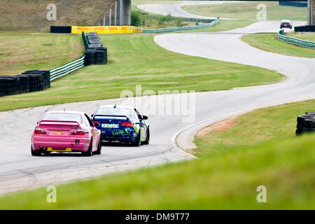 02 octobre 2009 - Alton, Illinois, États-Unis - 2 octobre 2009 : Vendredi d'exercice de Virginia International Race way-Playboy Mazda MX5cup,Grand Sport et Street Tuner. (Crédit Image : © Mark Abbott Global/ZUMApress.com)/Southcreek Banque D'Images