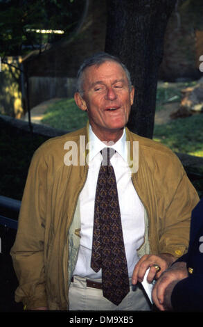 31 août 1999 - Bronx, NY, USA - 31/08/99 New York  Roddy McDowall lors d'entrevue au zoo du Bronx.( Neil Schneider)(Image Crédit : © Globe Photos/ZUMAPRESS.com) Banque D'Images