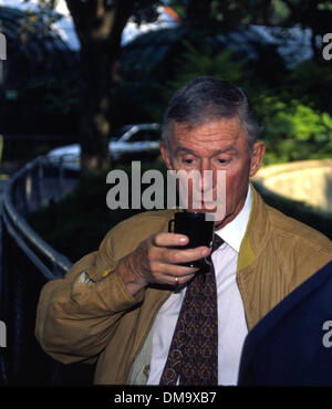 31 août 1999 - Bronx, NY, USA - 31/08/99 New York  Roddy McDowall lors d'entrevue au zoo du Bronx.( Neil Schneider)(Image Crédit : © Globe Photos/ZUMAPRESS.com) Banque D'Images