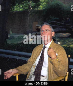 31 août 1999 - Bronx, NY, USA - 31/08/99 New York  Roddy McDowall lors d'entrevue au zoo du Bronx.( Neil Schneider)(Image Crédit : © Globe Photos/ZUMAPRESS.com) Banque D'Images