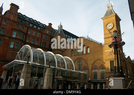 La gare de Liverpool Street, London, UK Banque D'Images
