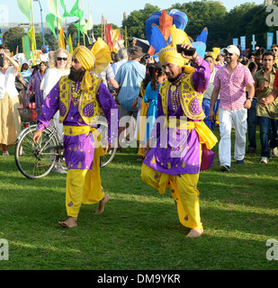 Atmosphère O2 London Mela 2012 à Gunnersbury Park Londres, Angleterre - 19.08.12 Banque D'Images