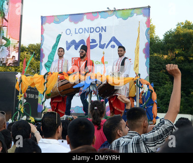 Atmosphère O2 London Mela 2012 à Gunnersbury Park Londres, Angleterre - 19.08.12 Banque D'Images