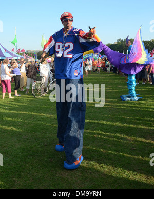 Atmosphère O2 London Mela 2012 à Gunnersbury Park Londres, Angleterre - 19.08.12 Banque D'Images