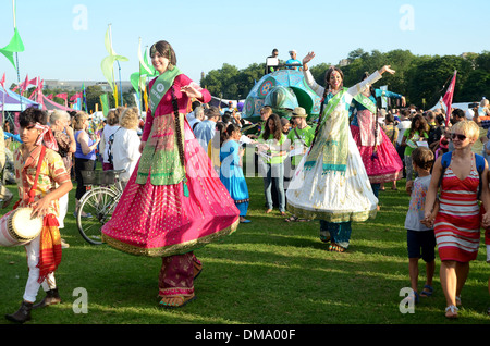 Atmosphère O2 London Mela 2012 à Gunnersbury Park Londres, Angleterre - 19.08.12 Banque D'Images