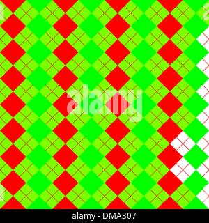 Texture chandail rouge et vert mélangé Illustration de Vecteur