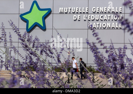 Assurance santé MUTUELLE ORGANISATION GENERALE DE L'EDUCATION NATIONALE (MGEN), Montparnasse, Montparnasse, Paris (75), FRANCE Banque D'Images