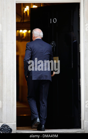 Le Vice-président américain Joe Biden arrivers à 10 Downing Street Banque D'Images