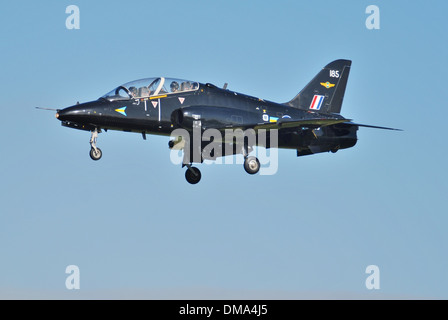Hawk Trainer pour avion à réaction rapide pilotes - RAF Valley, Anglesey Pays de Galles Banque D'Images