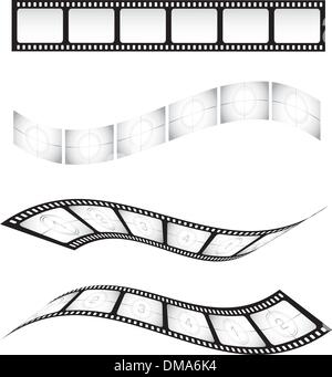 Bandes de film Illustration de Vecteur