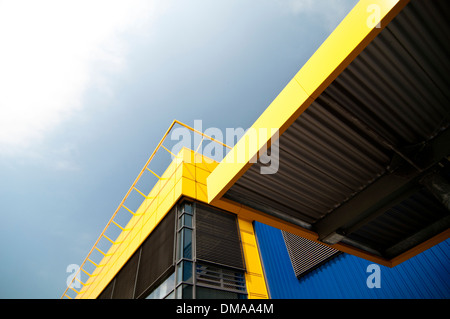 Magasin de meubles Ikea, Erfurt, Allemagne Banque D'Images