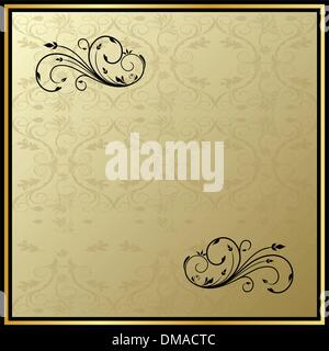 Cadre Vintage Illustration de Vecteur