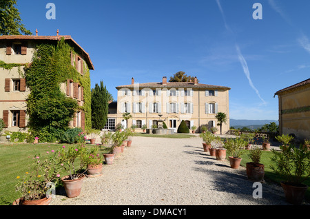 Château d'Arnajon Bastide ou Country House Le Puy-Sainte-Réparade Provence France Banque D'Images