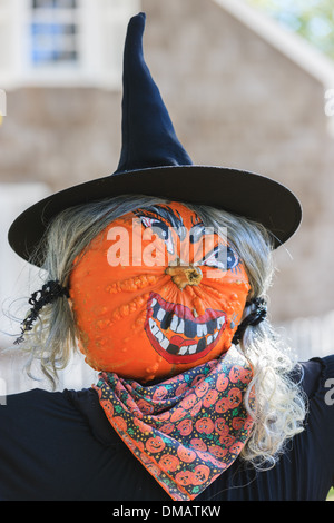 Marionnettes à l'Halloween à Chatham à Cape Cod dans le Massachusetts Banque D'Images