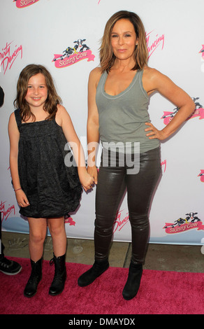 Jennifer Grey Stella Gregg 25e anniversaire de Lionsgate's 'Dirty Dancing' au Grauman's Chinese Theatre Hollywood Californie - Banque D'Images