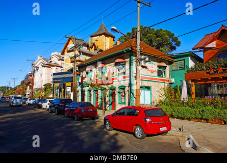 Ville de Gramado, Brésil, Rio Grande do Sul, Banque D'Images